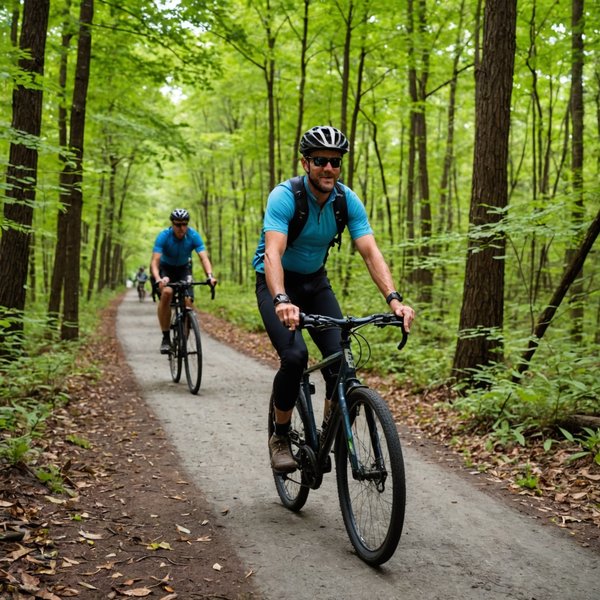 Comment planifier une série de balades à vélo sur des chemins historiques?